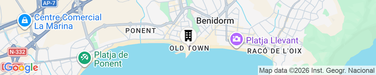 Map for Hotel Queens