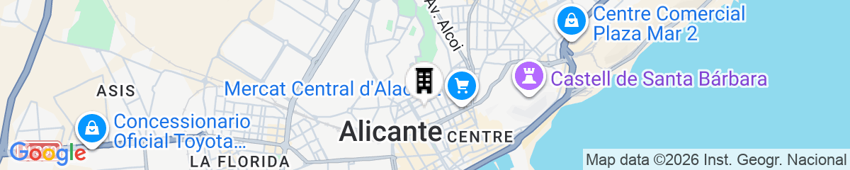 Map for Hotel Leuka