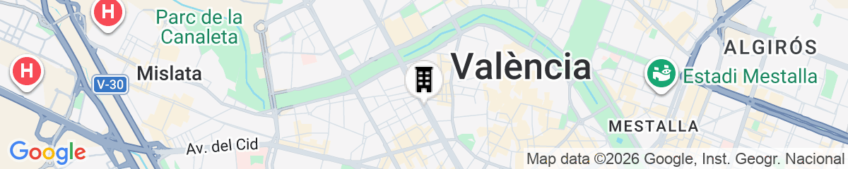 Map for L&H Gran Via Valencia
