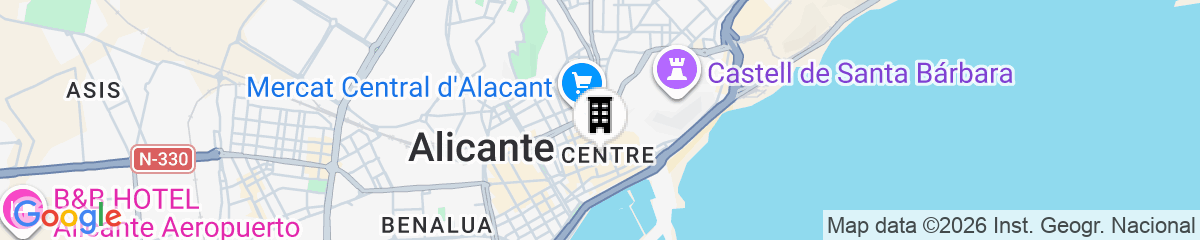 Map for MyFlats Luxury Downtown