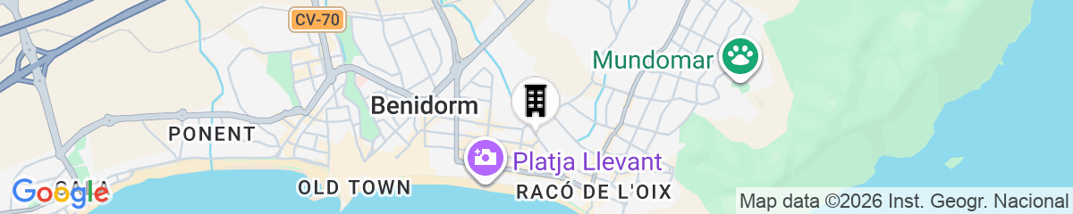 Map for Apartamentos Primavera Loix