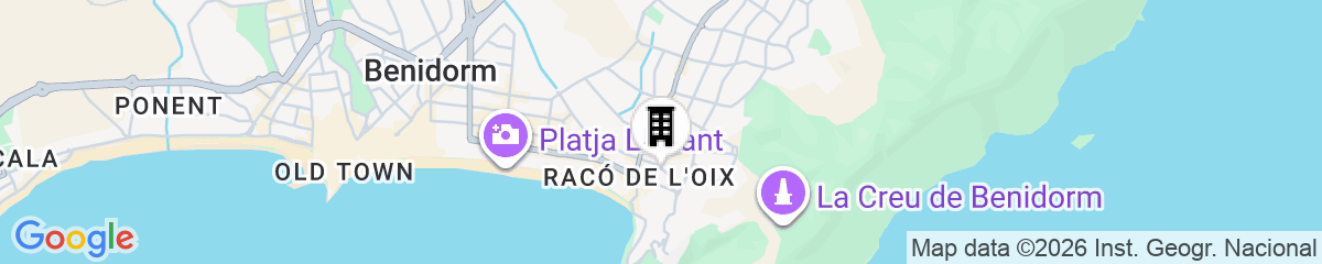 Map for Aparthotel BCL Levante Club