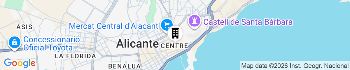 Map for Hostal Rambla 24 by Holihome