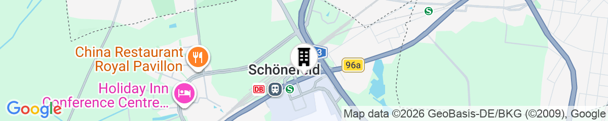 Map for IntercityHotel Berlin Airport Area North