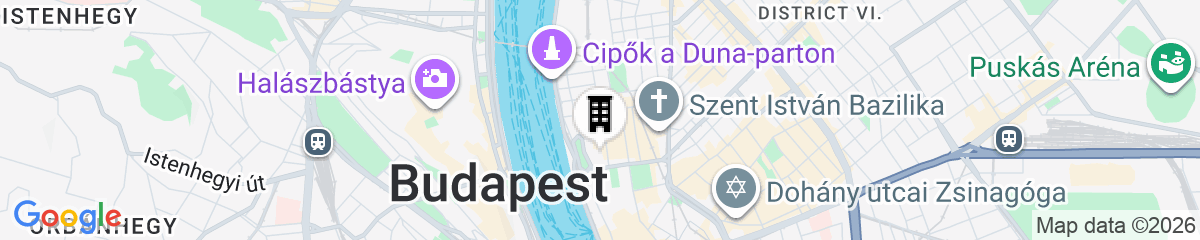Map for Mamaison Hotel Chain Bridge Budapest