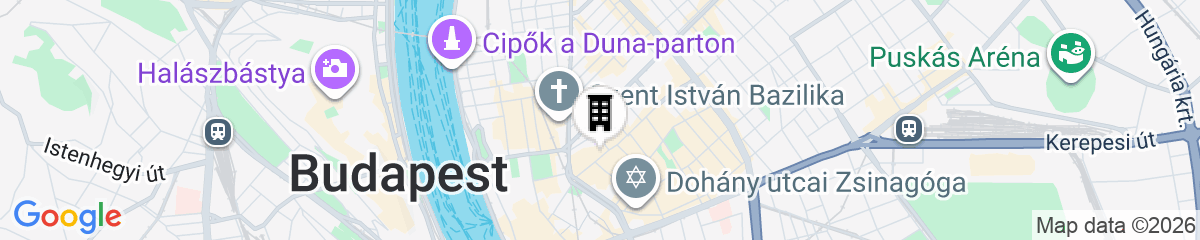 Map for Barcelo Budapest
