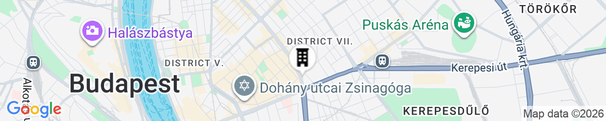 Map for Anantara New York Palace Budapest - A Leading Hotel of the World