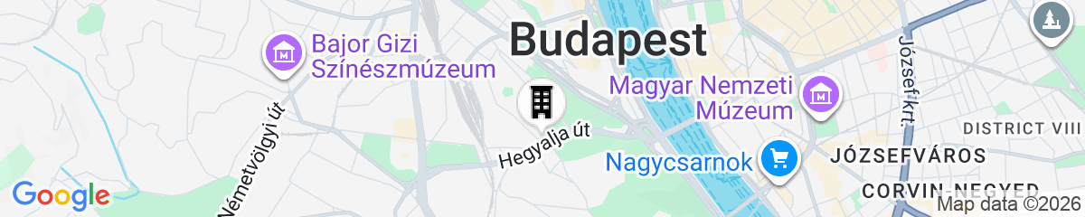 Map for Czakó Bed & Breakfast