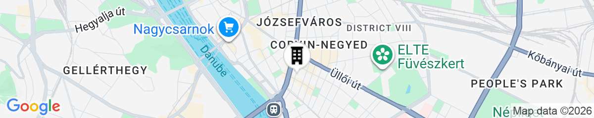 Map for Corvin Hotel Budapest - Corvin wing