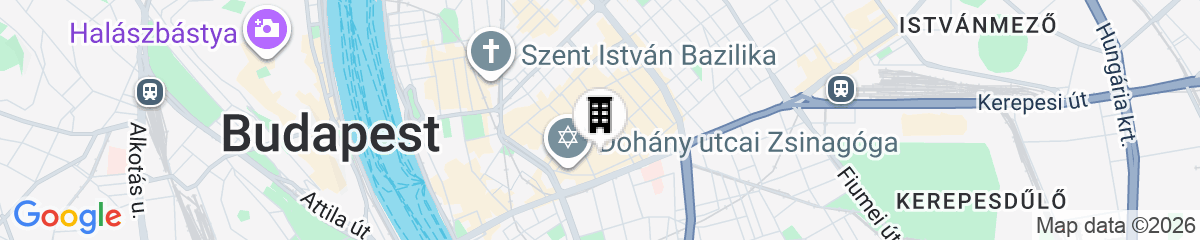 Map for Venus Apartments - Kazinczy Street I