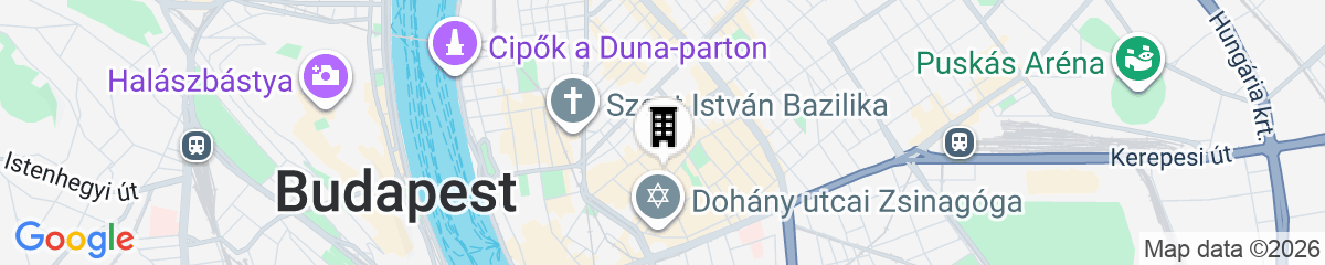 Map for Venus Apartments - Gozsdu Court III