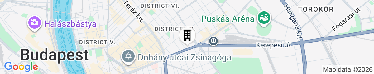 Map for Venus Apartments - Keleti I