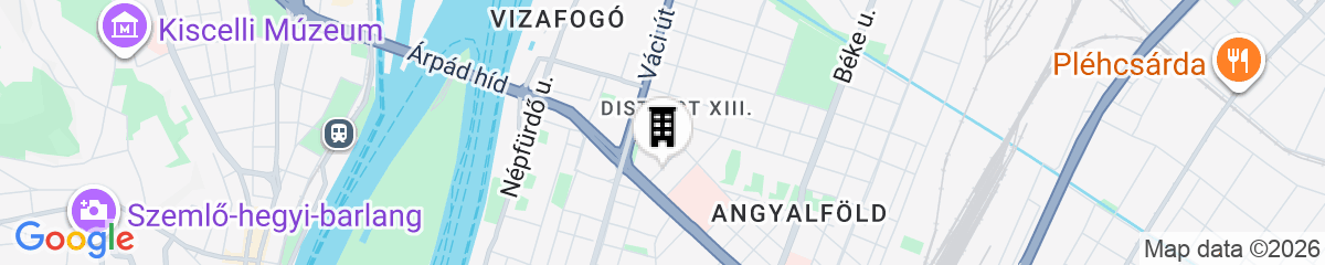 Map for Arpad Bridge Apartments