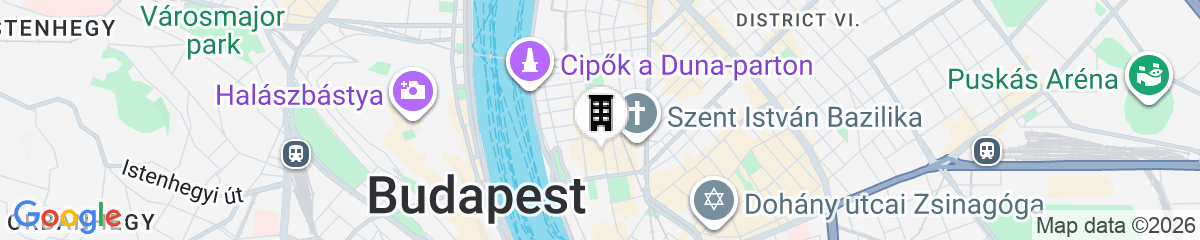 Map for TG Hotel Apartments Budapest