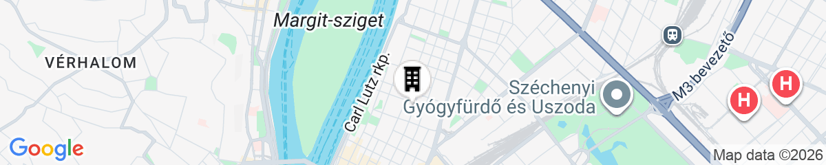 Map for Adina Apartment Hotel Budapest