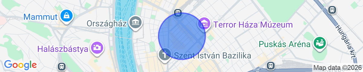 Map for Stunning 2 Double Bedroom Apartment In The Centre Of Budapest