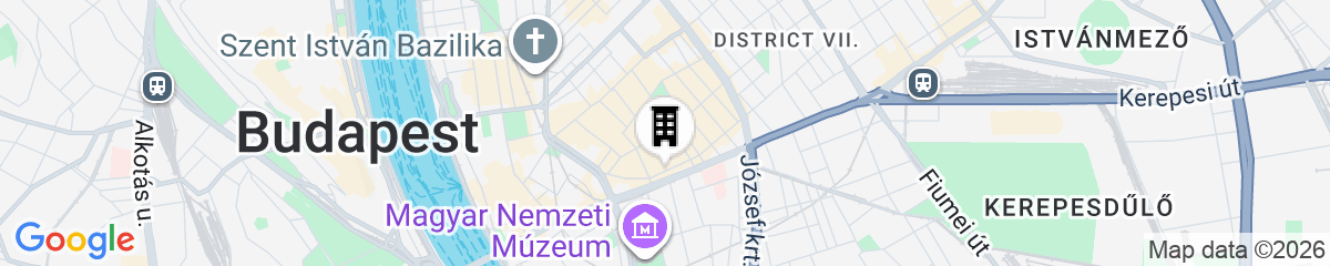 Map for Venus Apartments - Dohany Street I