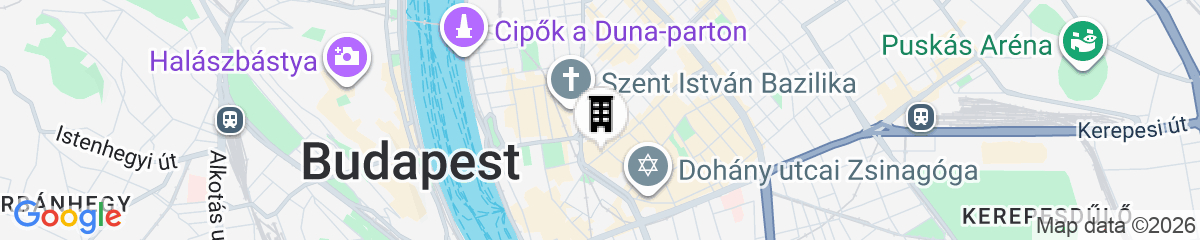 Map for 7seasons Apartments Budapest