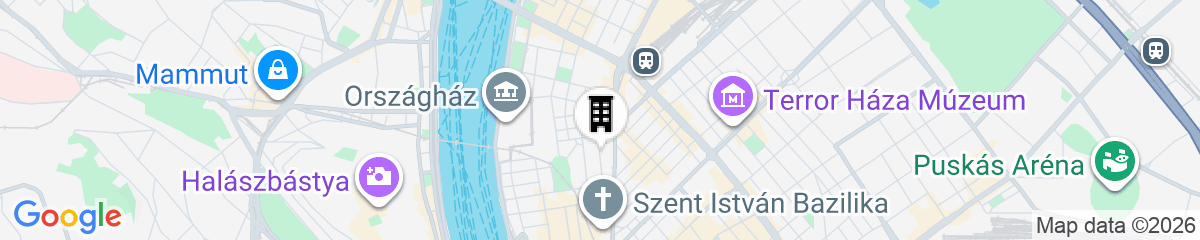 Map for V27 Budapest Apartment
