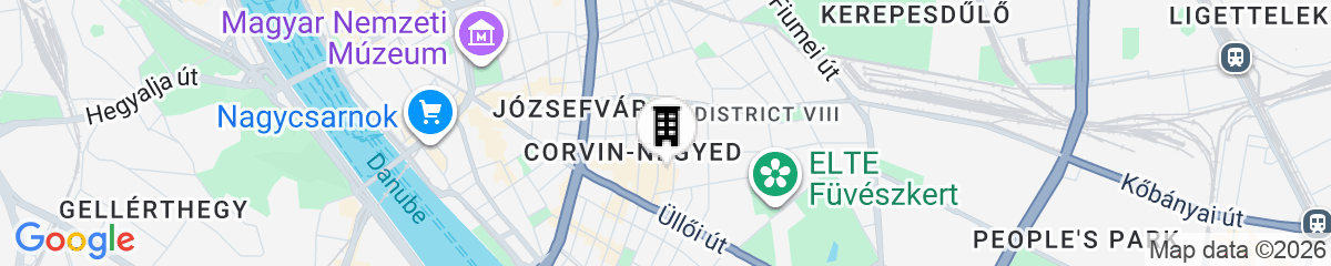 Map for Corvin Holiday Apartment Hotel