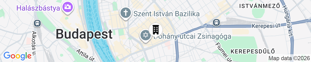 Map for Budapest Holidays Courtyard