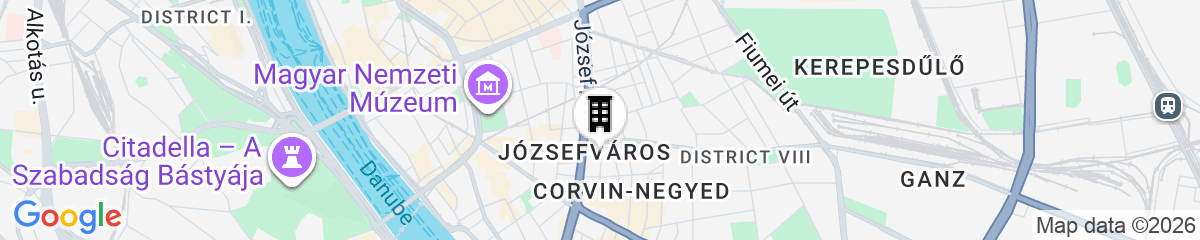 Map for Corvin Plaza Apartments & Suites