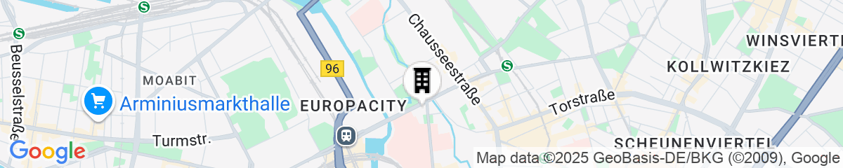 Map for Adina Apartment Hotel Berlin Mitte