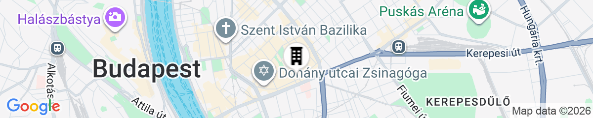 Map for MP Hostel Budapest