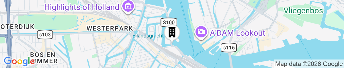 Map for SWEETS - Westerdoksbrug