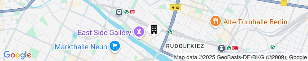 Map for Holiday Inn Berlin - City East Side by IHG