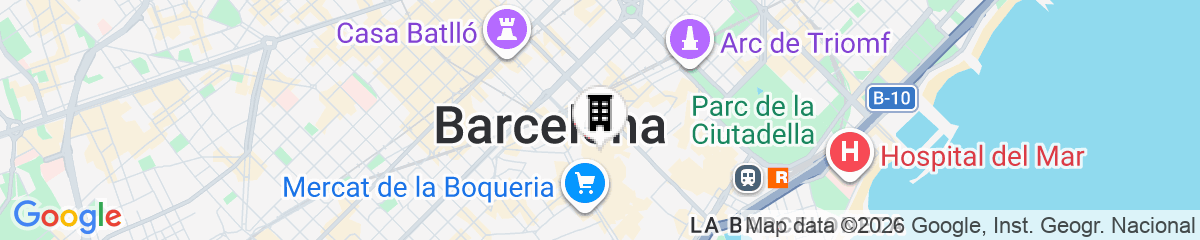 Map for Catalonia Portal de l'Angel