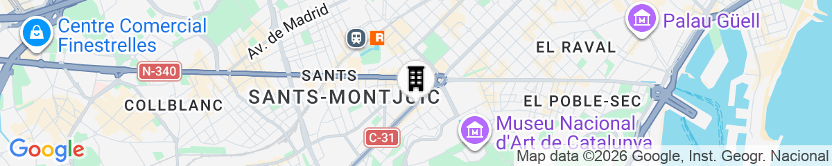 Map for Hotel Brick