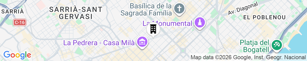 Map for Ibis Styles Barcelona Centre Hotel