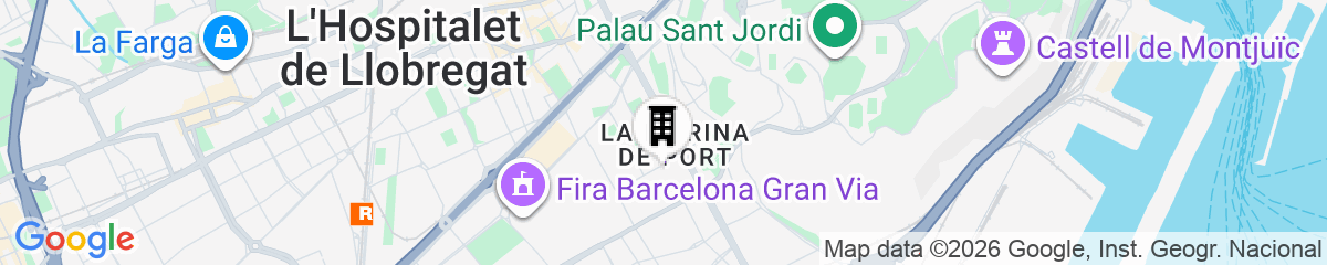 Map for Leonardo Royal Hotel Barcelona Fira