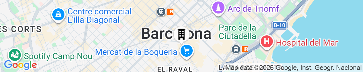 Map for Enjoybcn Tallers Apartment