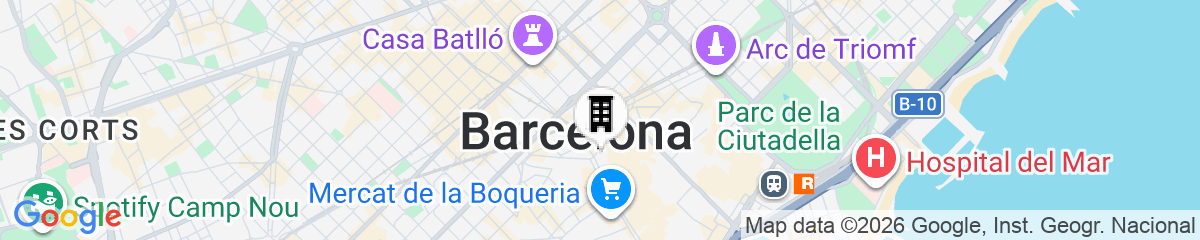 Map for Enjoybcn Plaza Catalunya Apartment