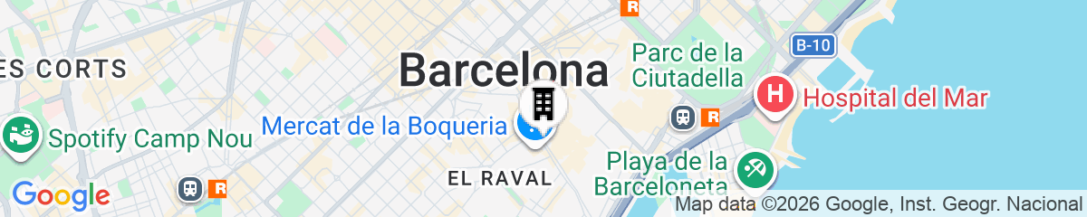 Map for Apartments Rambla 102