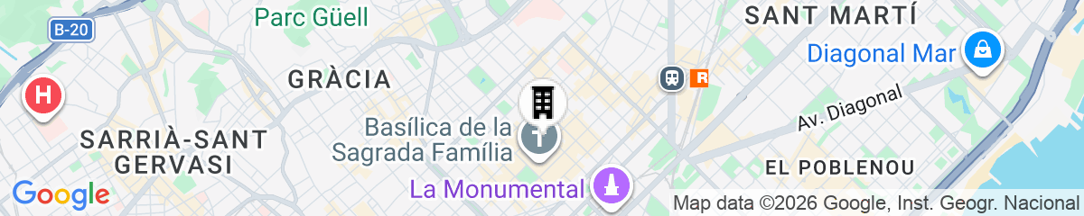 Map for Enjoybcn Gaudi Apartments