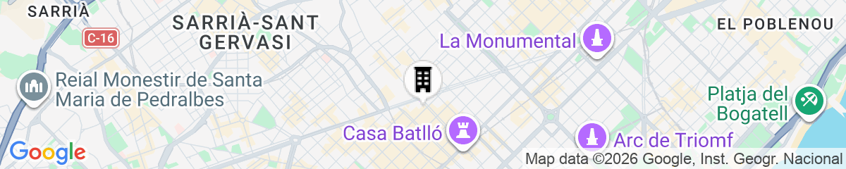 Map for Bonavista Apartments - Pedrera