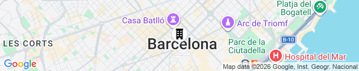 Map for Enjoybcn Coliseum Apartments