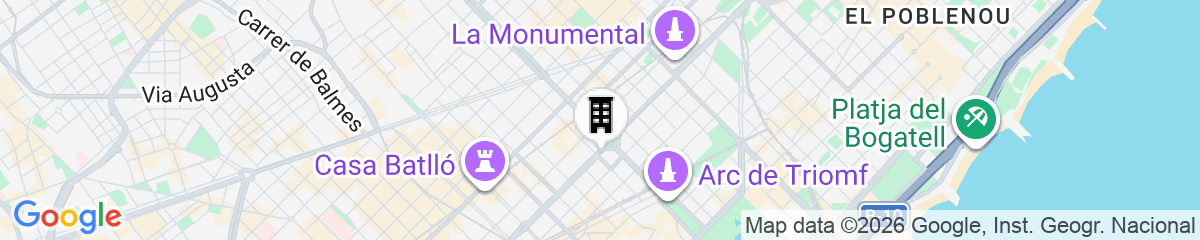 Map for Rooms Tetuan