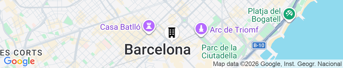 Map for Alcam Pau Claris