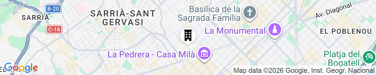 Map for Numa Barcelona Brio