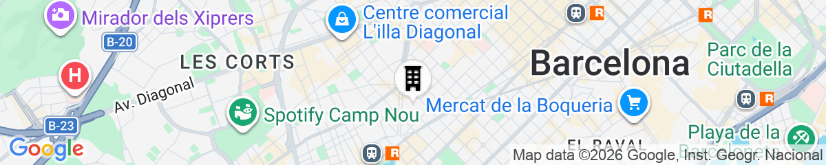 Map for Enjoybcn Fira Apartment