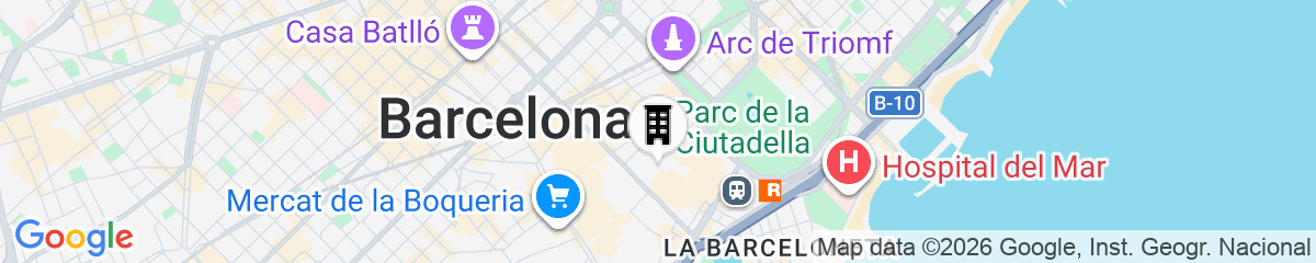 Map for AinB Picasso Corders Apartments