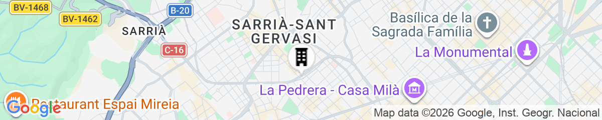 Map for Senator Barcelona Apartments