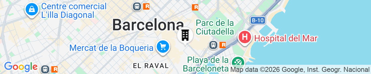 Map for AinB Gothic-Jaume I Apartments