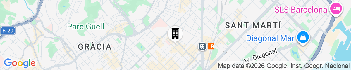 Map for Sant Jordi Apartments Sagrada Familia