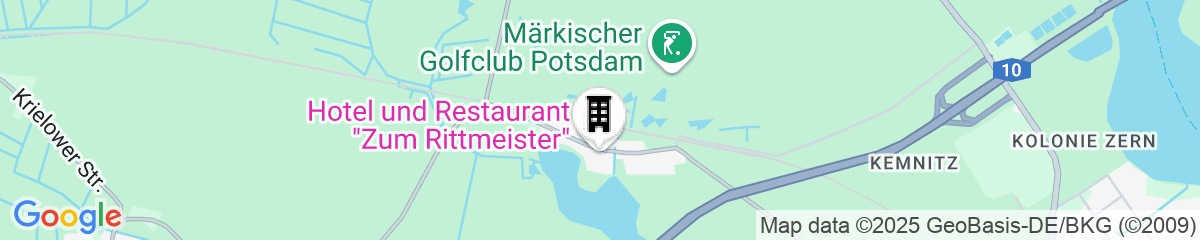 Map for Hotel Zum Rittmeister