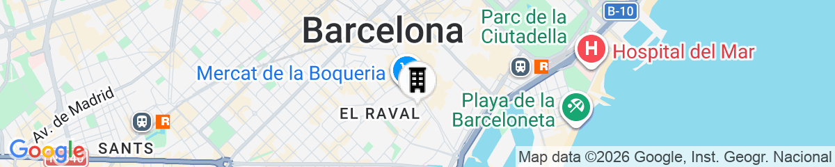 Map for Hostal Operaramblas